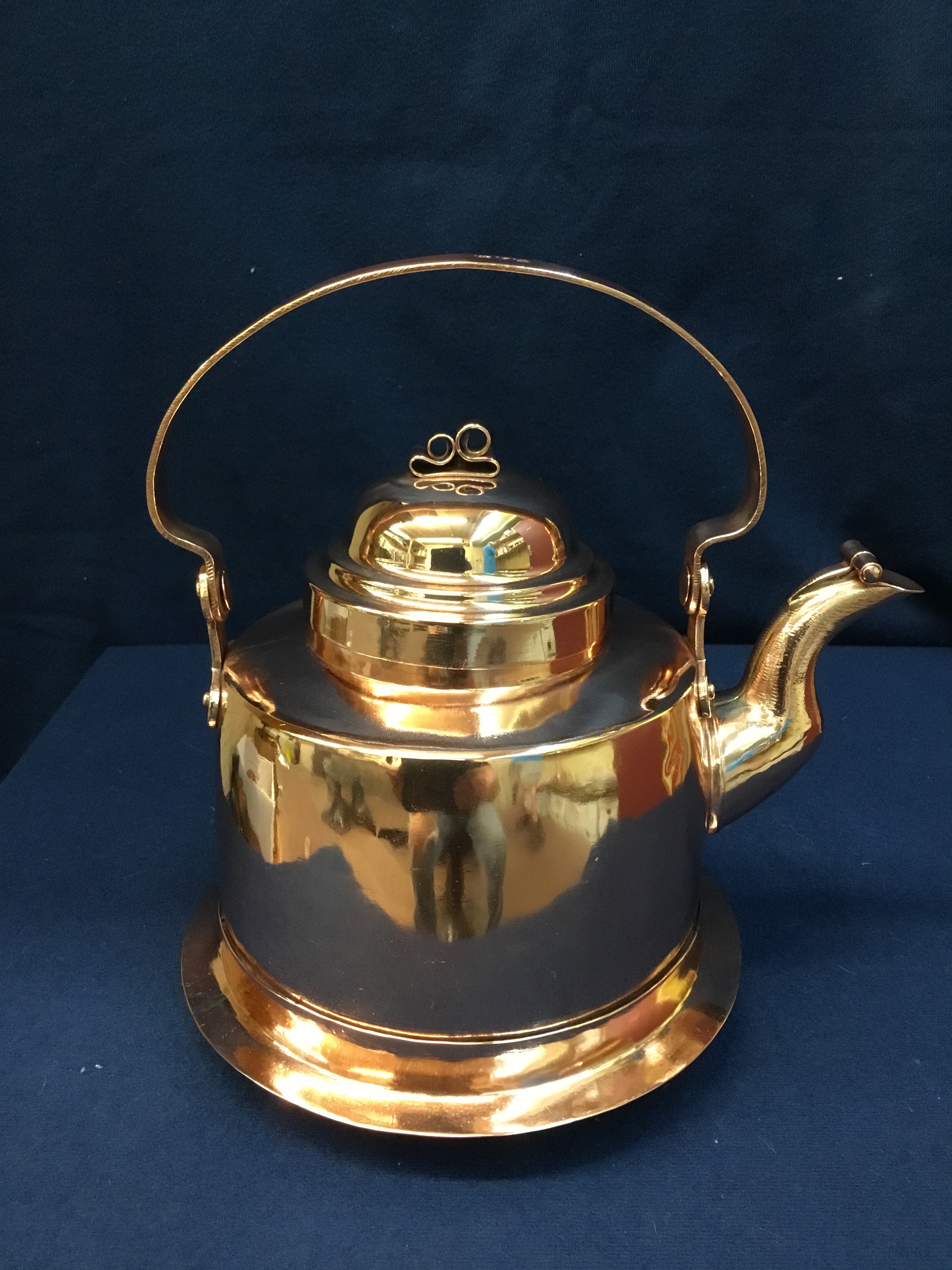 Copper Kettle After Forms In Sculpture