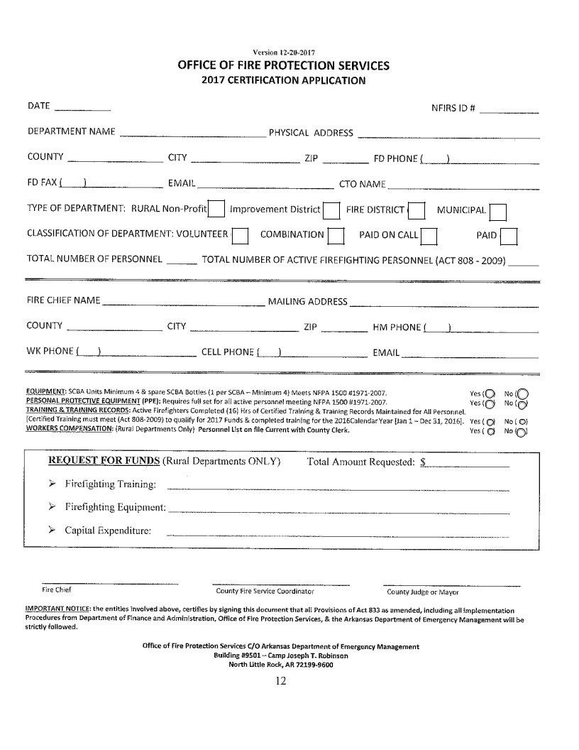 Act 833 Form ≡ Fill Out Printable PDF Forms Online