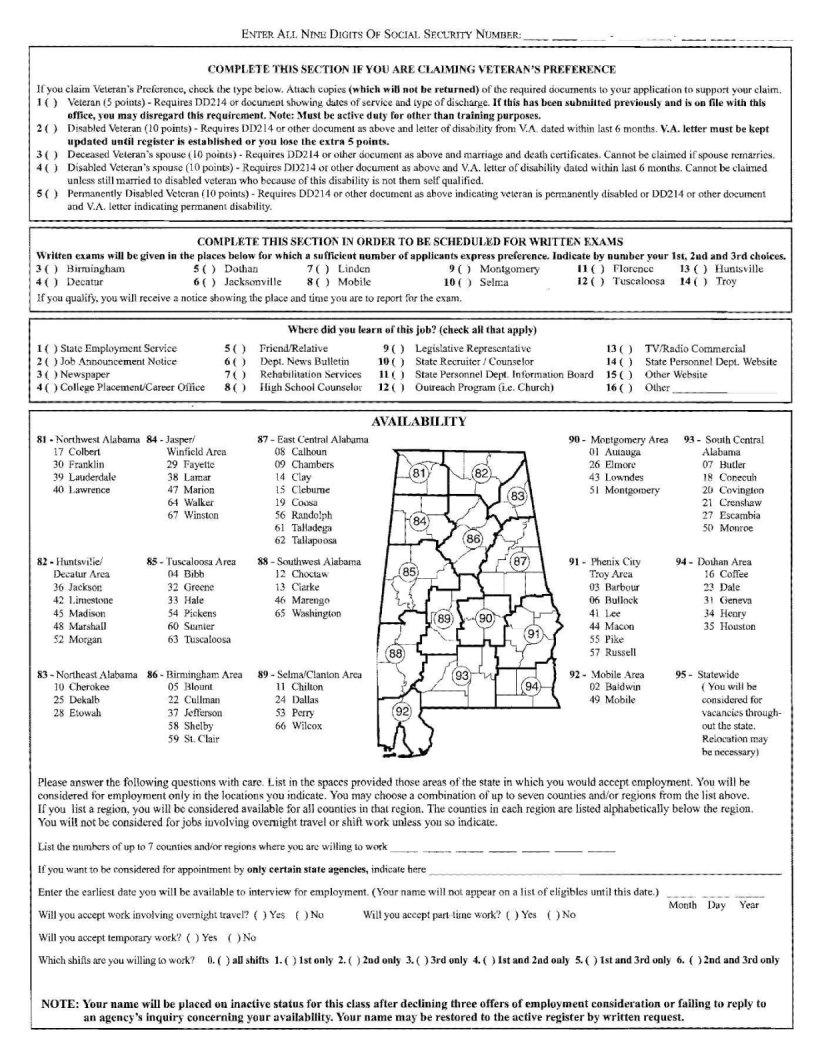 Alabama Form 3 ≡ Fill Out Printable PDF Forms Online