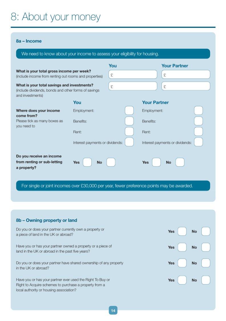 Birmingham Housing Form ≡ Fill Out Printable PDF Forms Online