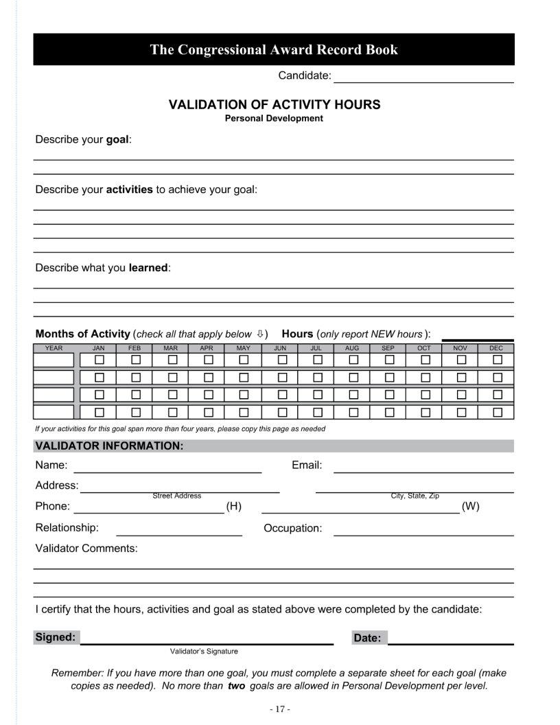 Congressional Record Book Form ≡ Fill Out Printable PDF Forms Online