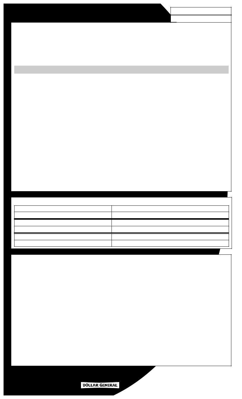 Dollar General Application PDF Form FormsPal