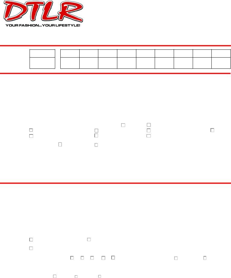 Dtlr Online Application Form ≡ Fill Out Printable PDF Forms Online