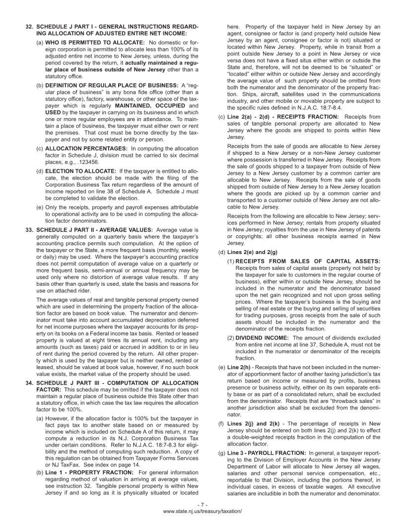 Form Cbt 100 New Jersey ≡ Fill Out Printable PDF Forms Online