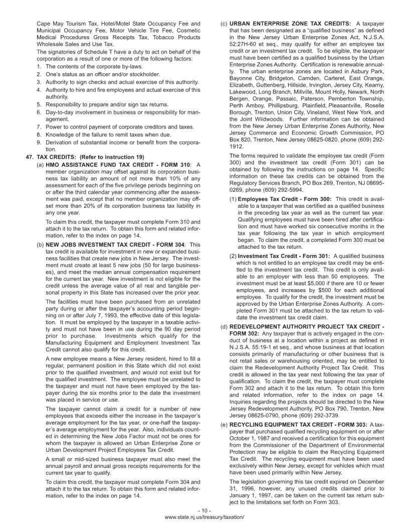 Form Cbt 100 New Jersey ≡ Fill Out Printable PDF Forms Online