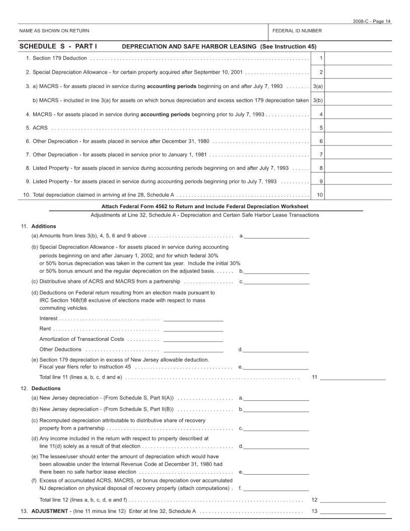 Form Cbt 100 New Jersey ≡ Fill Out Printable PDF Forms Online