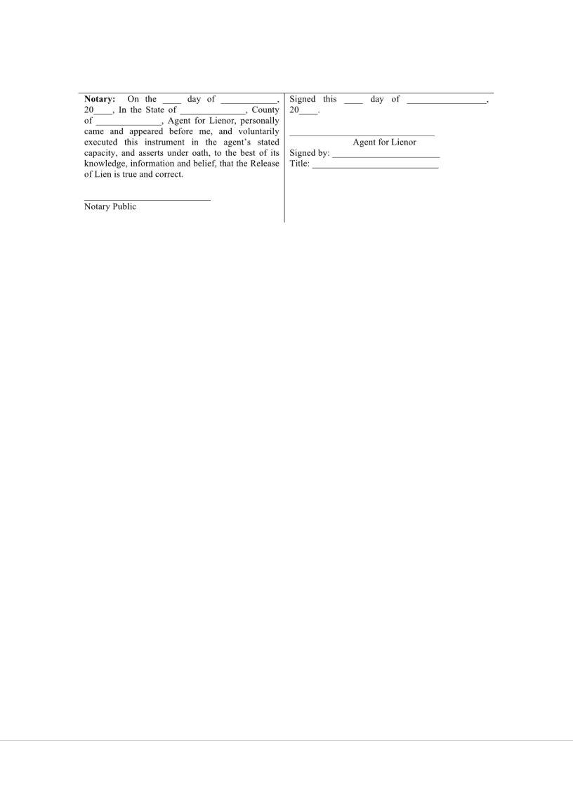 Illinois Notice Lien Form ≡ Fill Out Printable PDF Forms Online