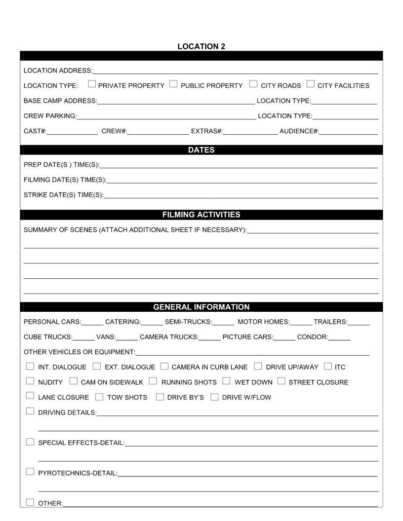 Inglewood Permit Form ≡ Fill Out Printable PDF Forms Online
