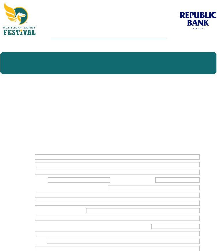 Kdf Application Form ≡ Fill Out Printable PDF Forms Online