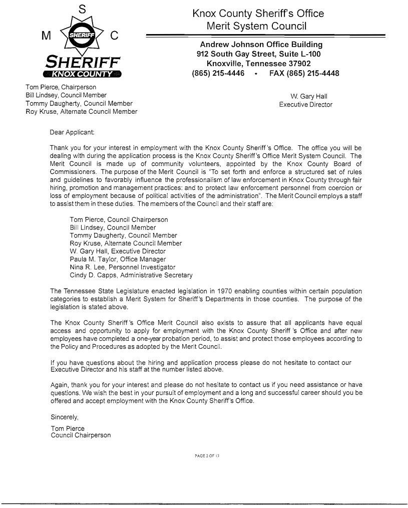 Knox County Application Form ≡ Fill Out Printable PDF Forms Online