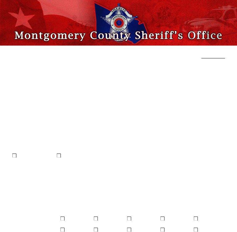 Montgomery County Alarm Permit PDF Form FormsPal