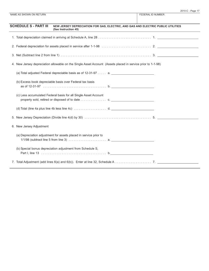 New Jersey Form Cbt 100 ≡ Fill Out Printable PDF Forms Online