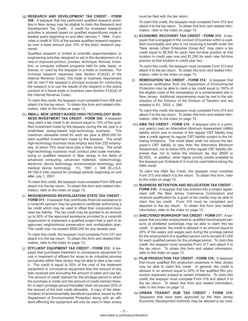 New Jersey Form Cbt 100 ≡ Fill Out Printable PDF Forms Online