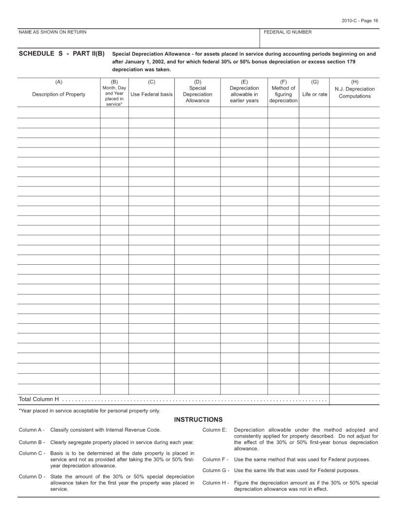 New Jersey Form Cbt 100 ≡ Fill Out Printable PDF Forms Online