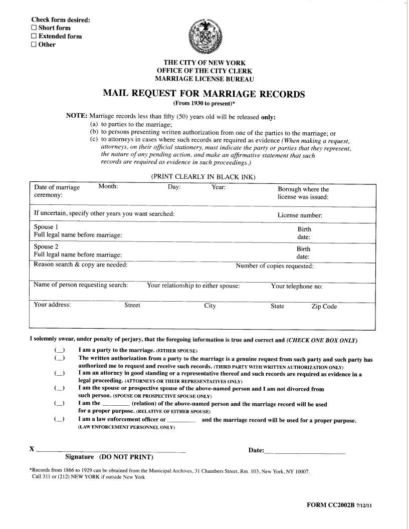 New York Form Cc2002B ≡ Fill Out Printable PDF Forms Online
