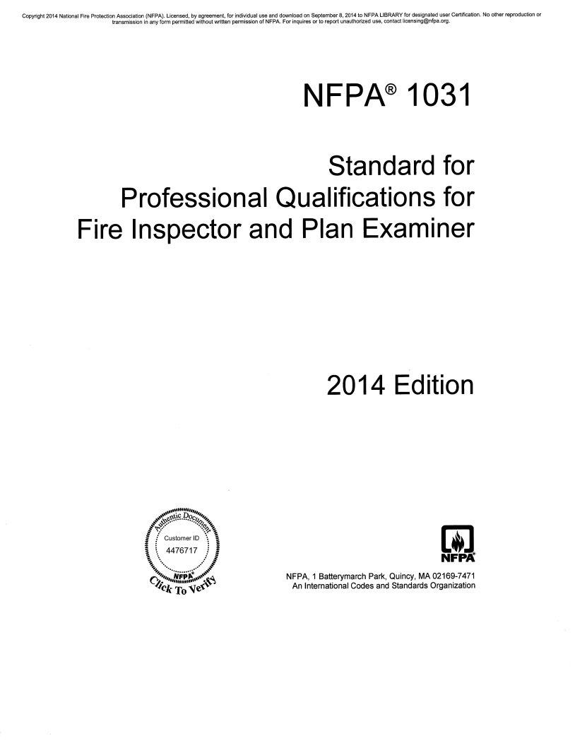 Nfpa Plan Examiner Form ≡ Fill Out Printable PDF Forms Online