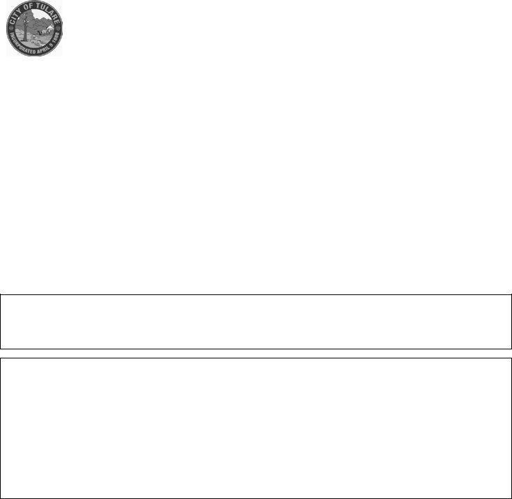 Tulare Business License Application PDF Form FormsPal