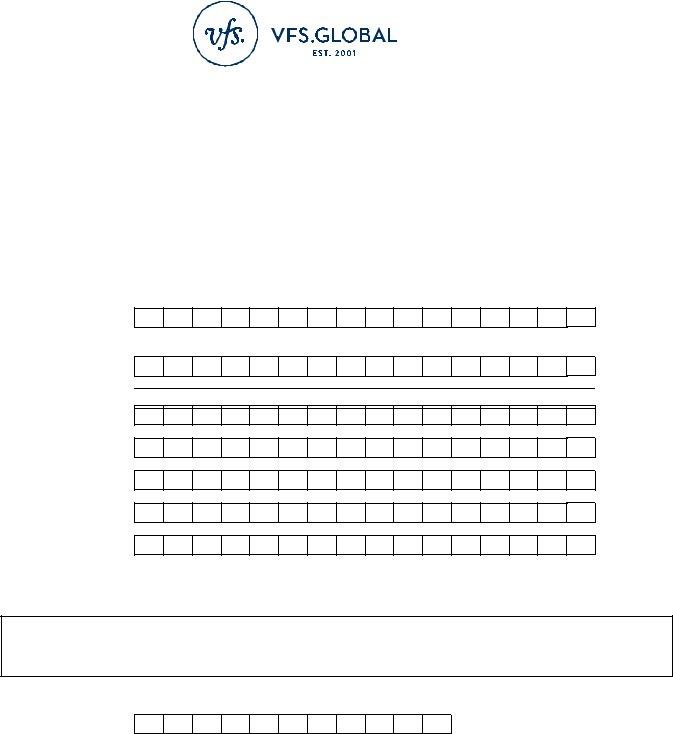 Vfs Global Request Form ≡ Fill Out Printable PDF Forms Online