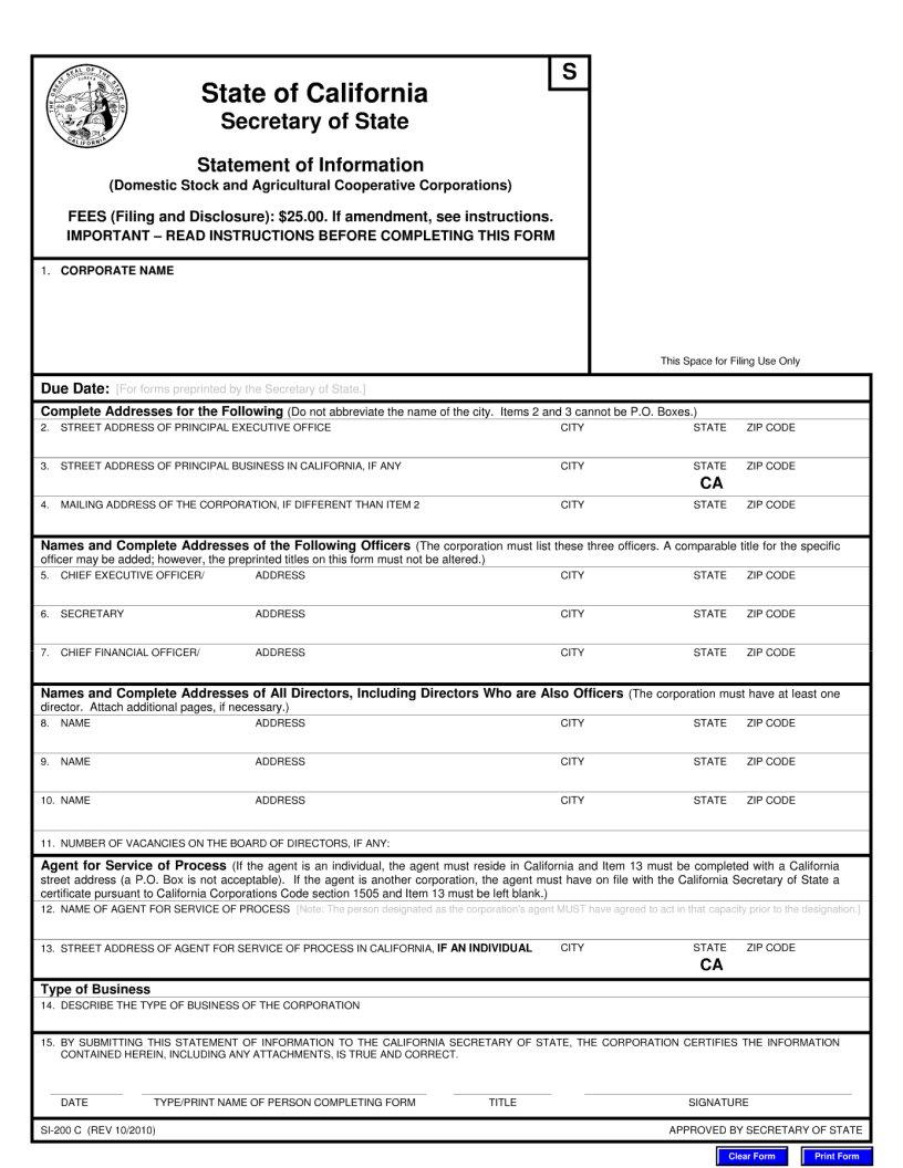 Si 200 C ≡ Fill Out Printable PDF Forms Online