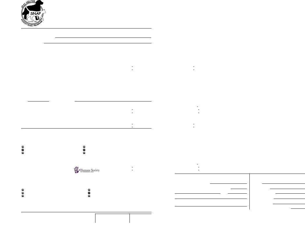 Spay Neuter Coupon ≡ Fill Out Printable PDF Forms Online