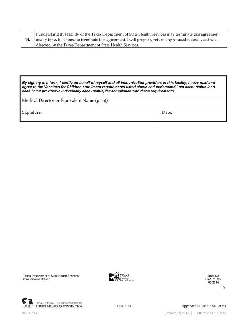 Texas Medicaid Provider Application PDF Form FormsPal