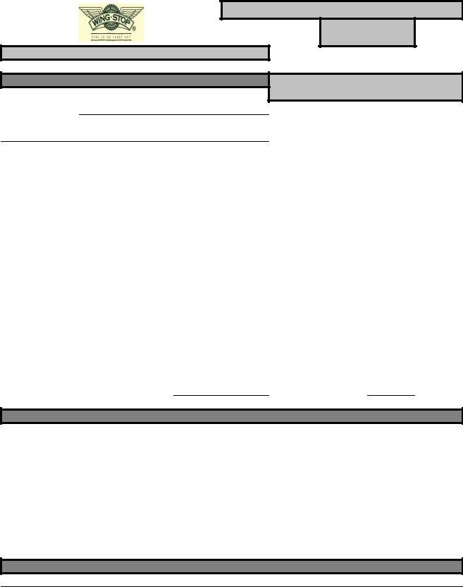 Wingstop Application Form ≡ Fill Out Printable PDF Forms Online