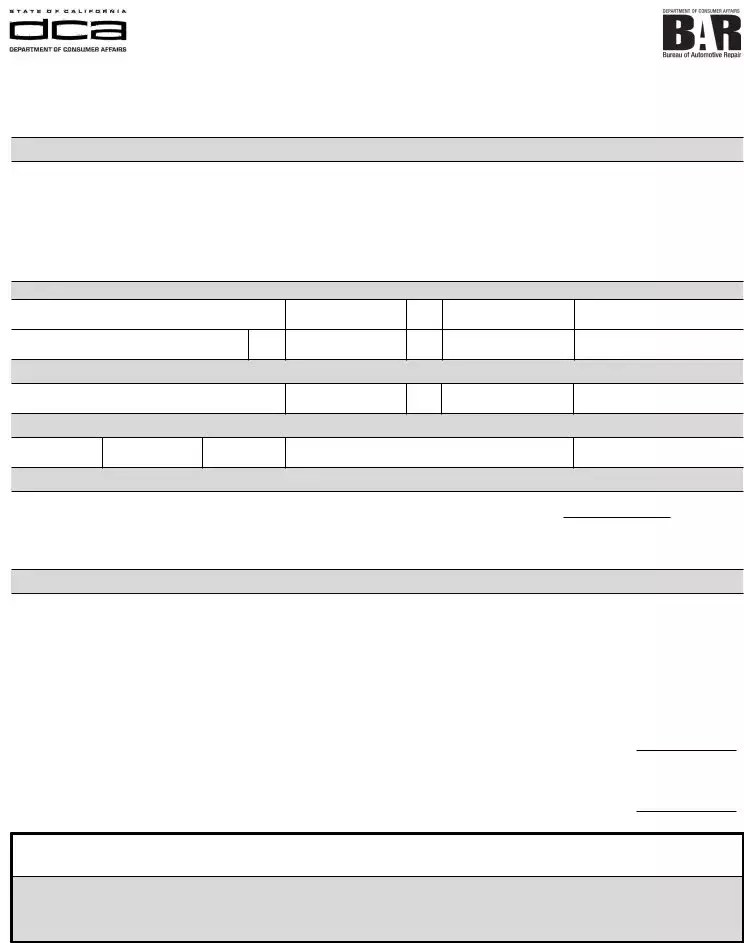 Consumer Assistance Program Application PDF Form FormsPal