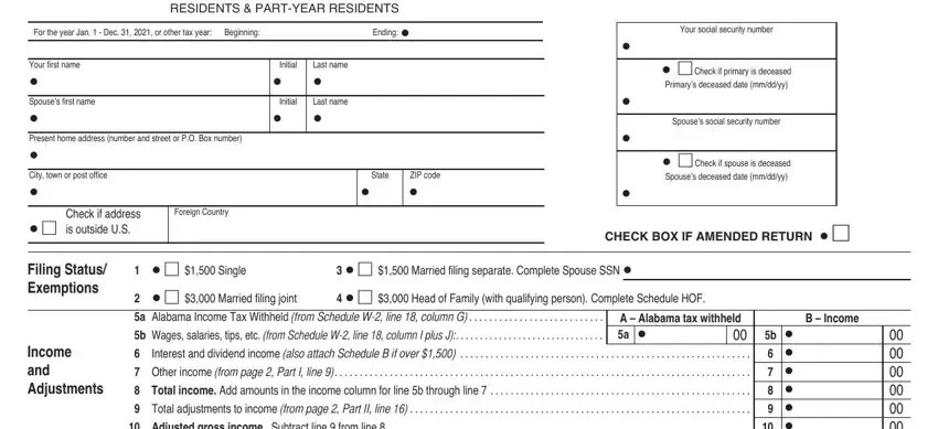 Alabama Form 40 ≡ Fill Out Printable PDF Forms Online