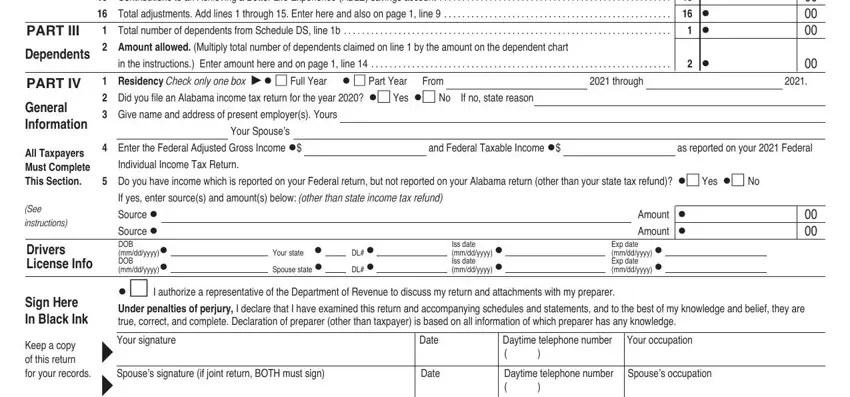 Alabama Form 40 ≡ Fill Out Printable PDF Forms Online