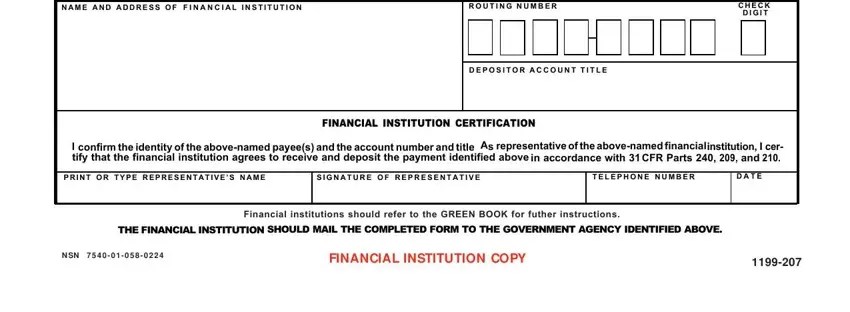Standart Form 1199A ≡ Fill Out Printable PDF Forms Online