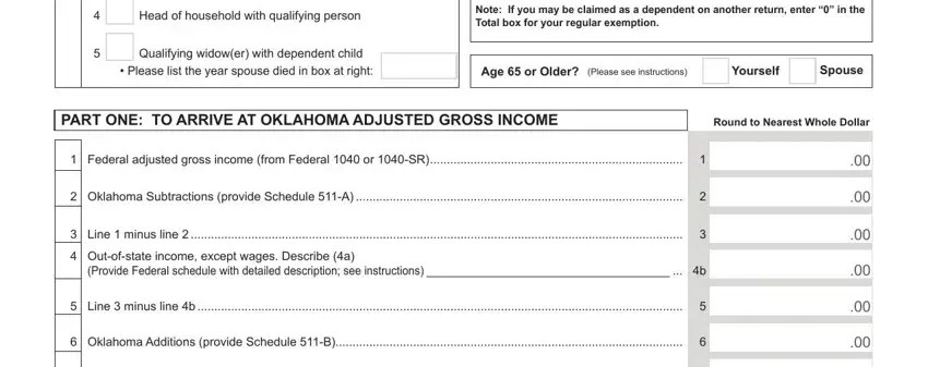 Oklahoma Form 511 ≡ Fill Out Printable PDF Forms Online