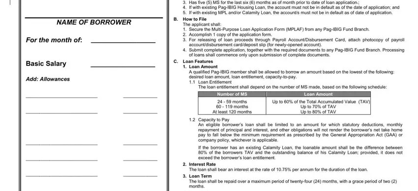 Pagibig Multi Purpose Loan PDF Form FormsPal