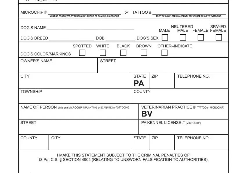 Lifetime Dog License Form ≡ Fill Out Printable PDF Forms Online