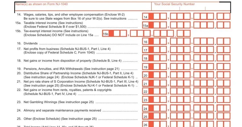 Form Nj 1040 ≡ Fill Out Printable PDF Forms Online