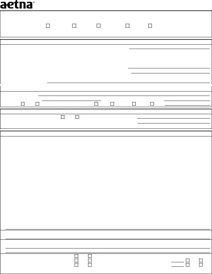 Aetna International Claim Form ≡ Fill Out Printable PDF Forms Online