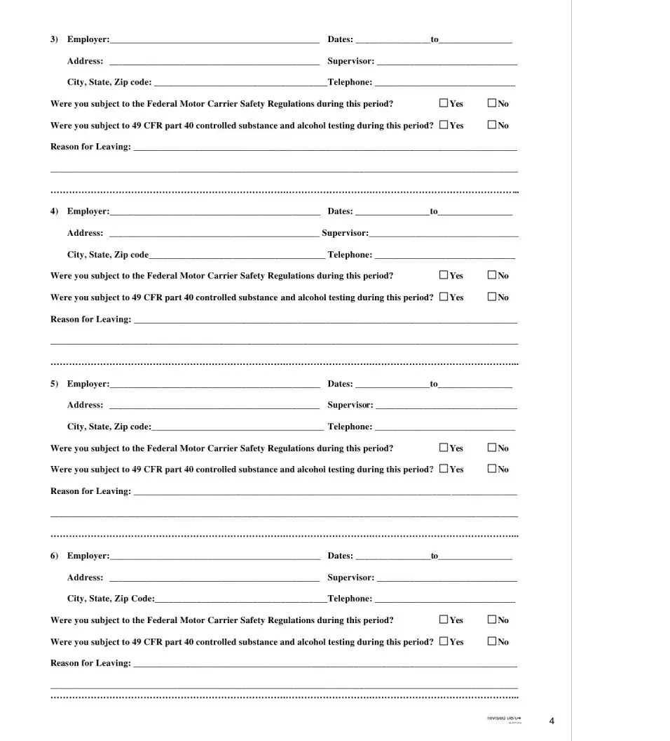 Driver Qualification Checklist ≡ Fill Out Printable PDF Forms Online