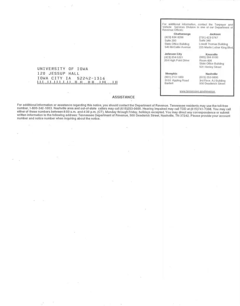 Tennessee Exemption Certificate PDF Form FormsPal