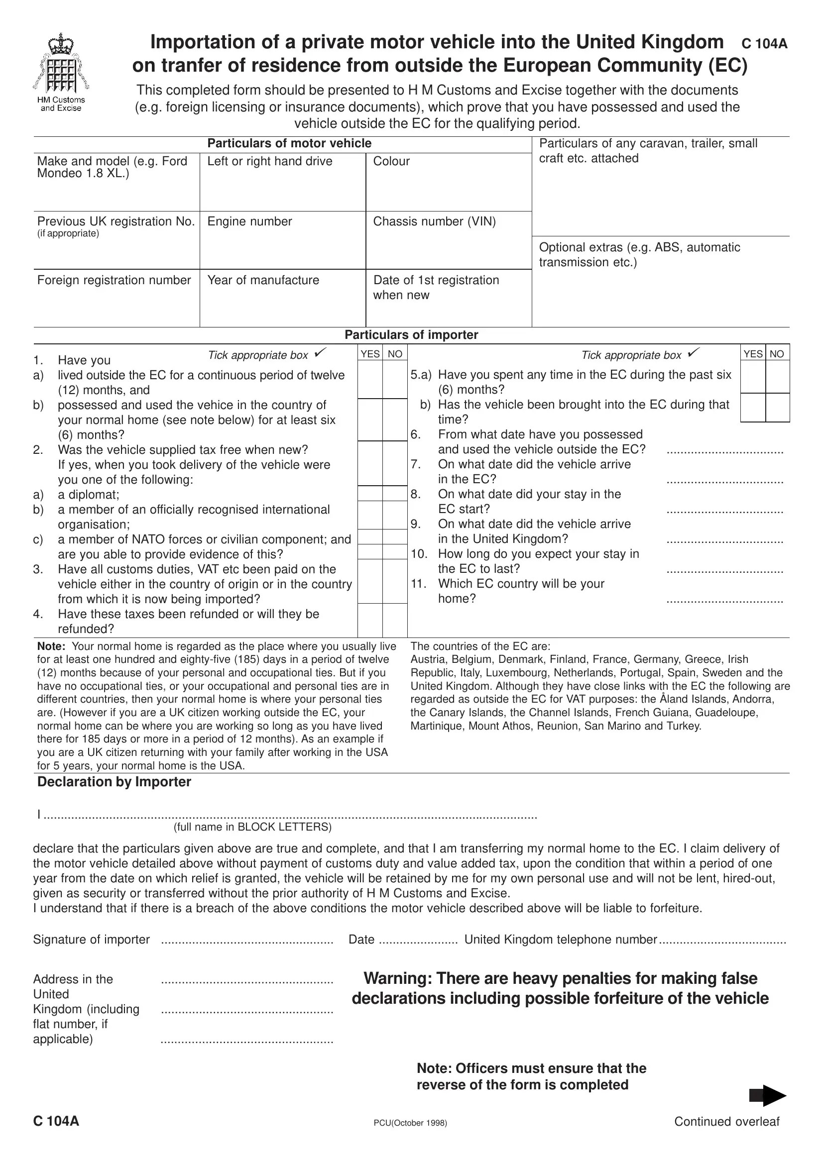 Daily Life PDF Forms Fillable and Printable