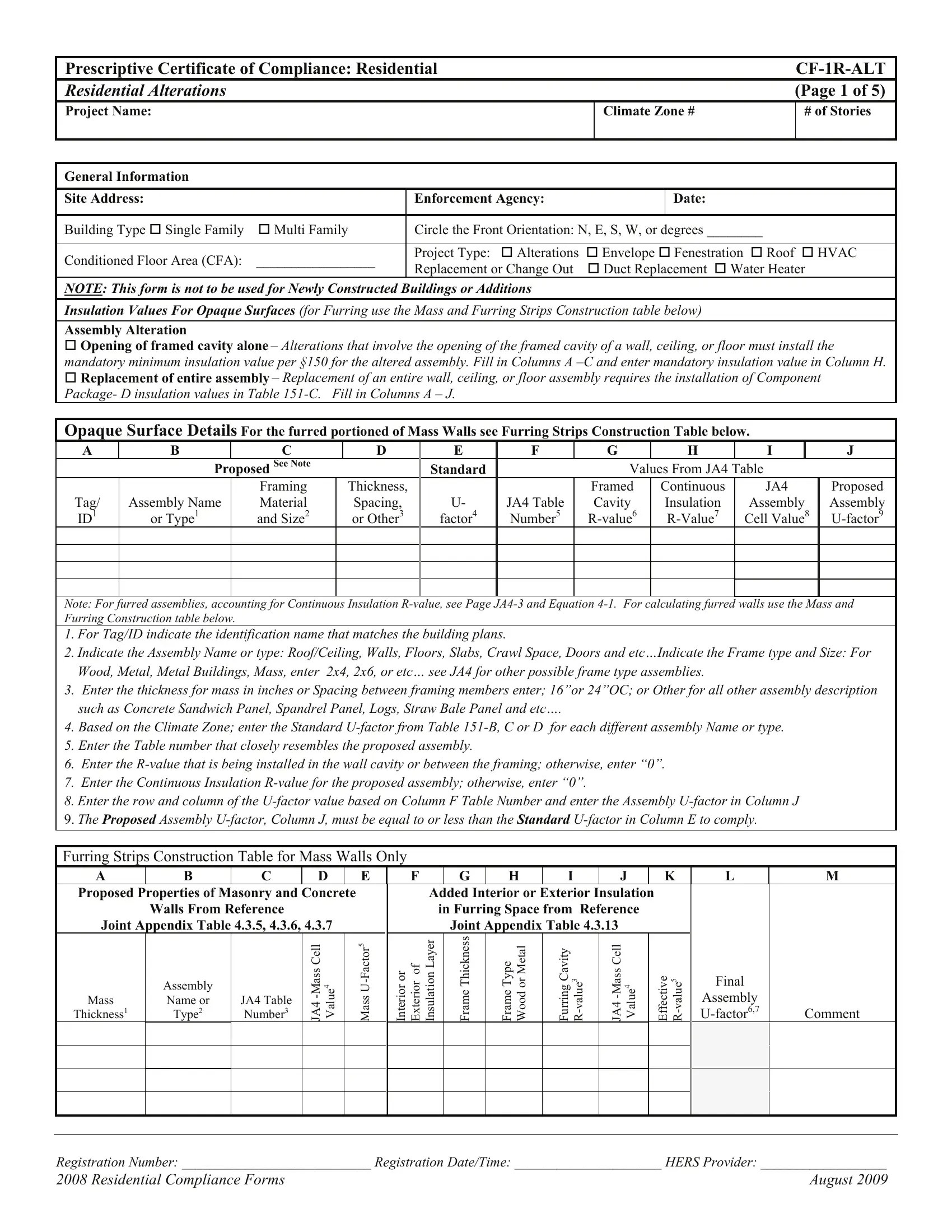 Cf 1R Alt Form ≡ Fill Out Printable PDF Forms Online