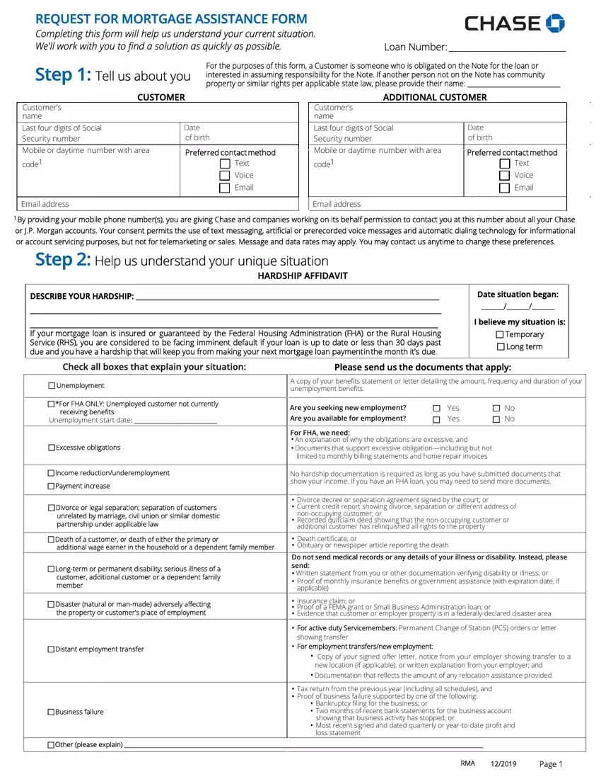 Chase D19693 Rma 0913 Form ≡ Fill Out Printable PDF Forms Online