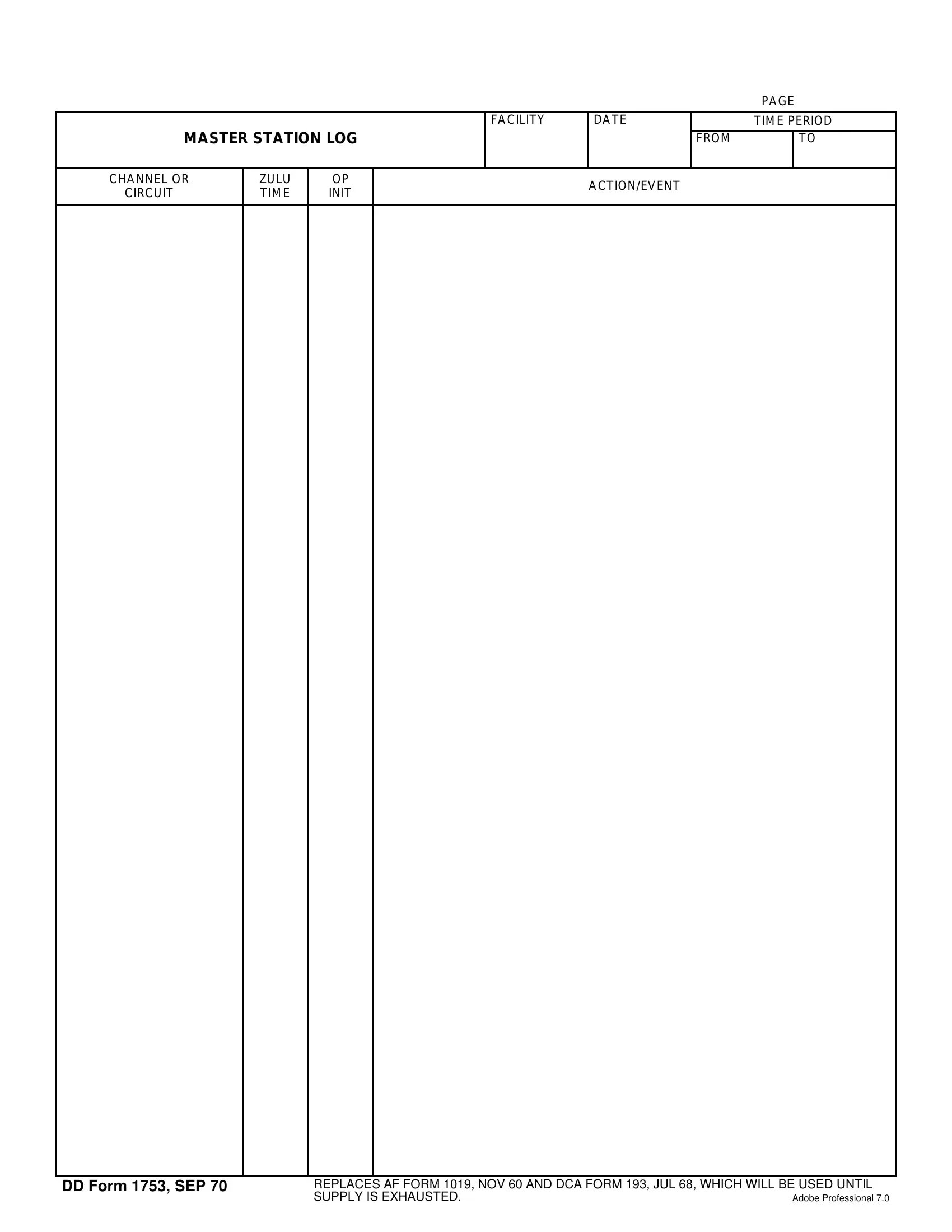 Dd Form 1753 ≡ Fill Out Printable PDF Forms Online