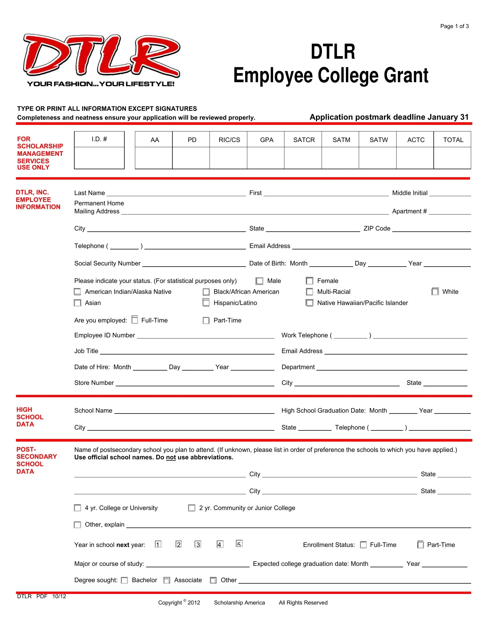 Dtlr Online Application Form ≡ Fill Out Printable PDF Forms Online