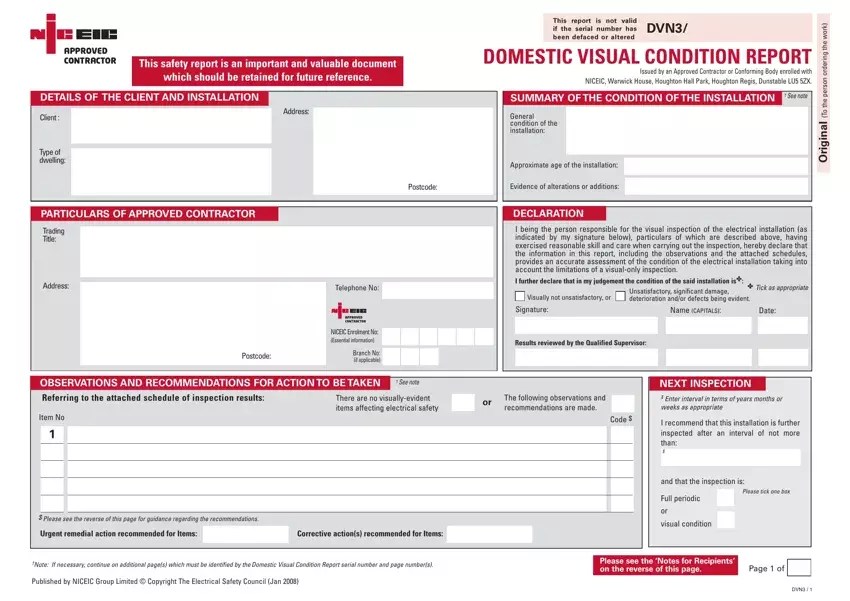 Electrical Report Format ≡ Fill Out Printable PDF Forms Online
