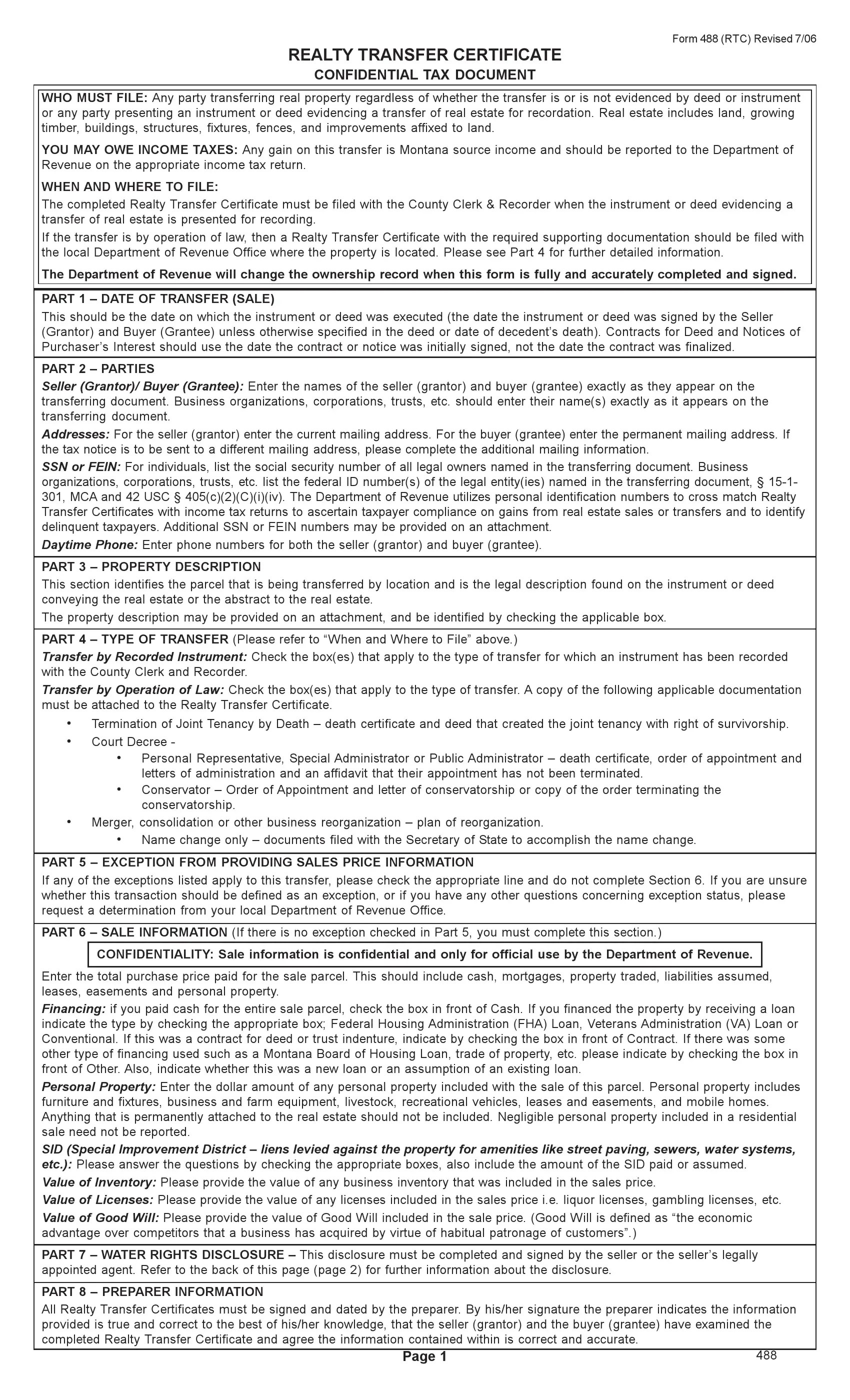U.S. States PDF Forms Fillable and Printable