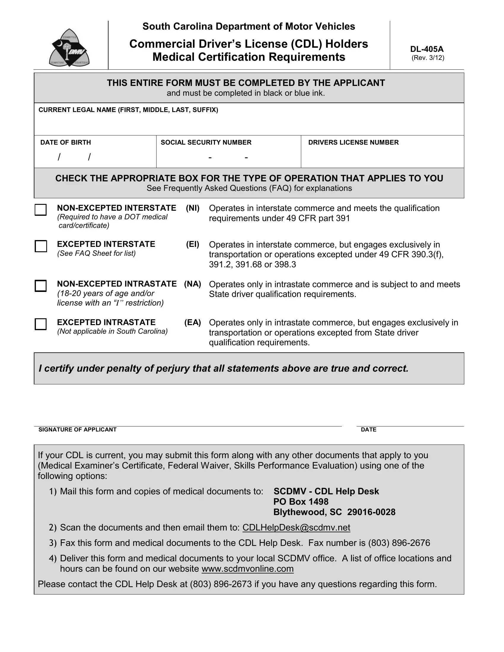 Form Dl 405A ≡ Fill Out Printable PDF Forms Online