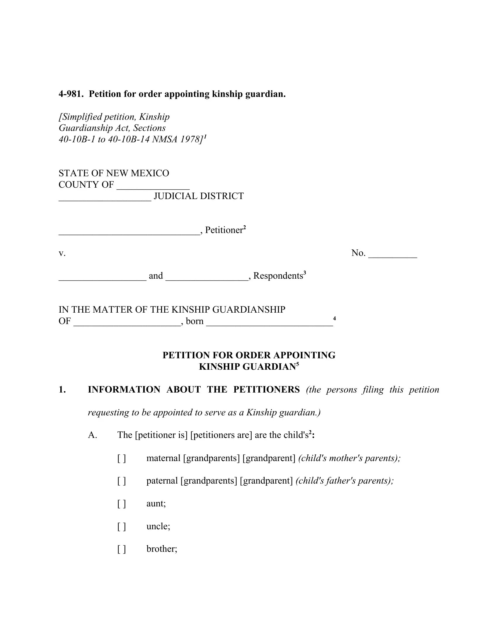 Form Kinship ≡ Fill Out Printable PDF Forms Online