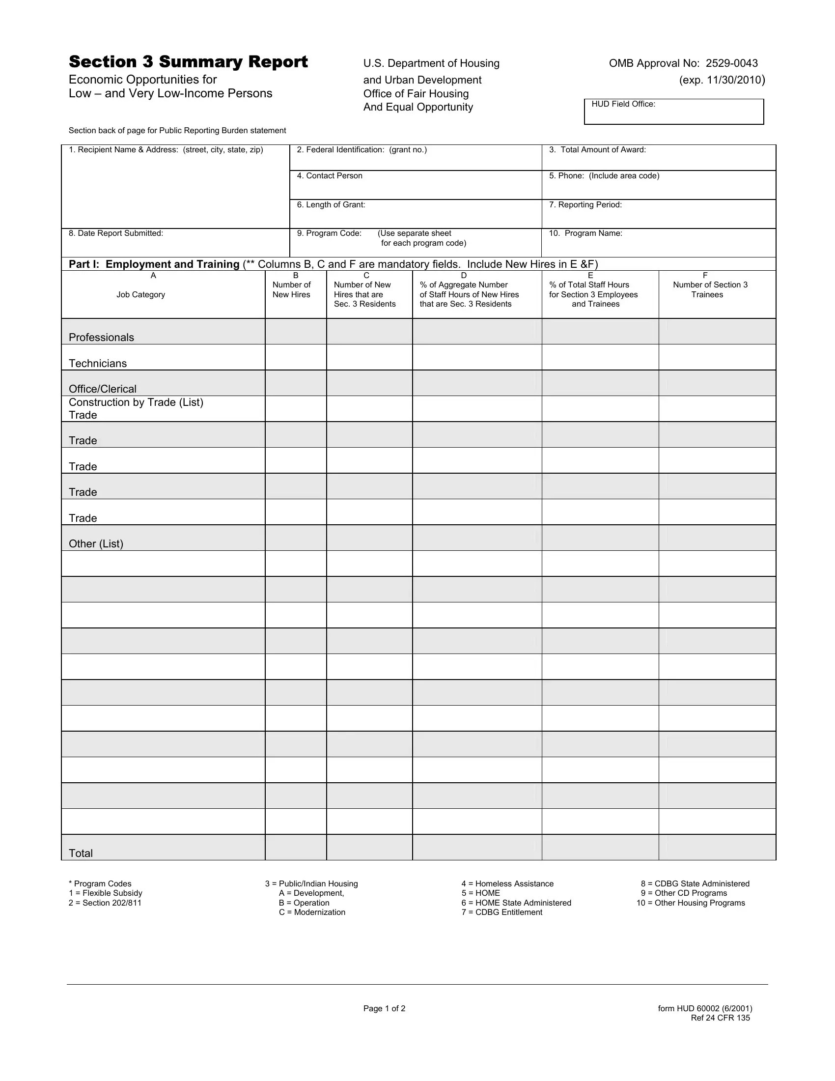 Hud Form 60002 Fillable ≡ Fill Out Printable PDF Forms Online Hud Form 60002 Fillable ≡ Fill Out Printable PDF Forms Online