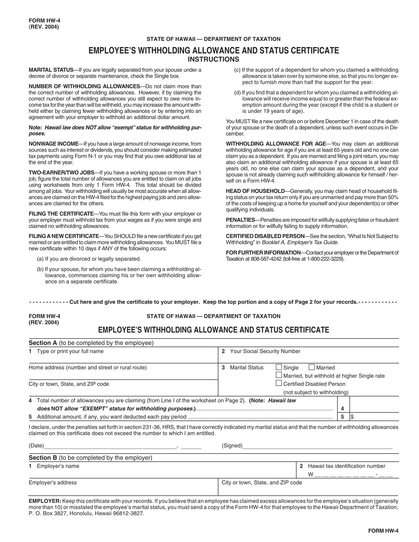 Hw 4 Form ≡ Fill Out Printable PDF Forms Online Hw 4 Form ≡ Fill Out Printable PDF Forms Online