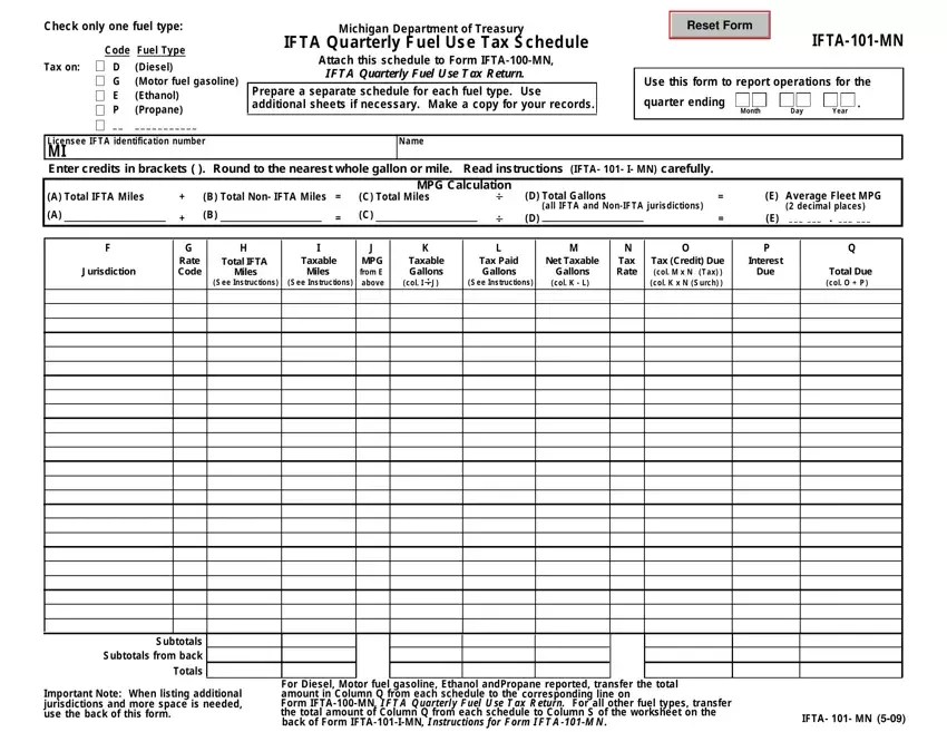 Ifta Mileage Sheet Form Fill Out And Sign Printable P - vrogue.co