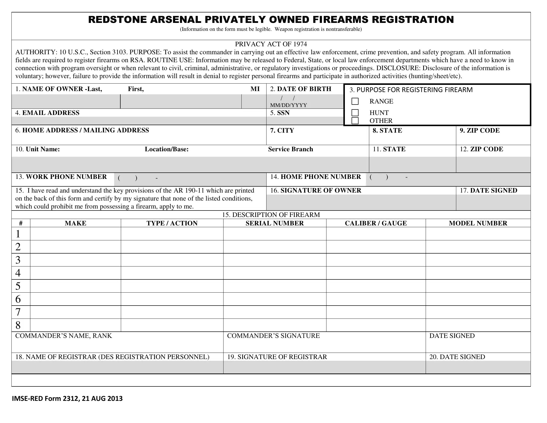 Imse Red Form 2312 ≡ Fill Out Printable PDF Forms Online